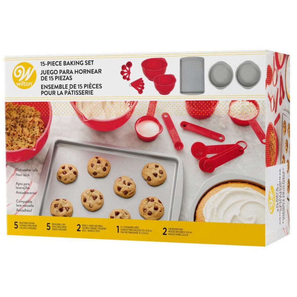 15 Pc Decorative Baking Sets from Wilton Brand New Wholesale